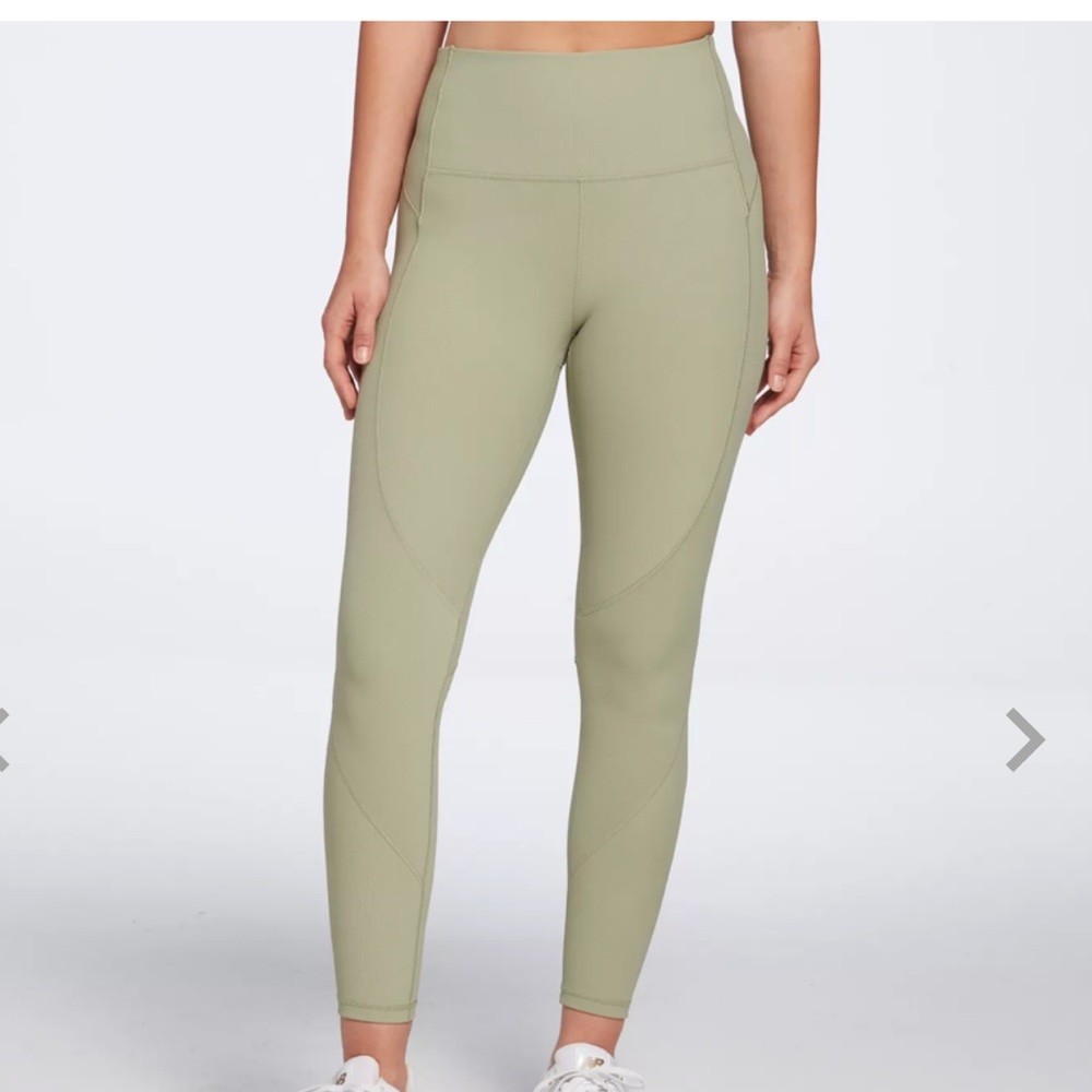 CALIA Women's Mixed Rib Essentials 7/8 Length Pant XXS